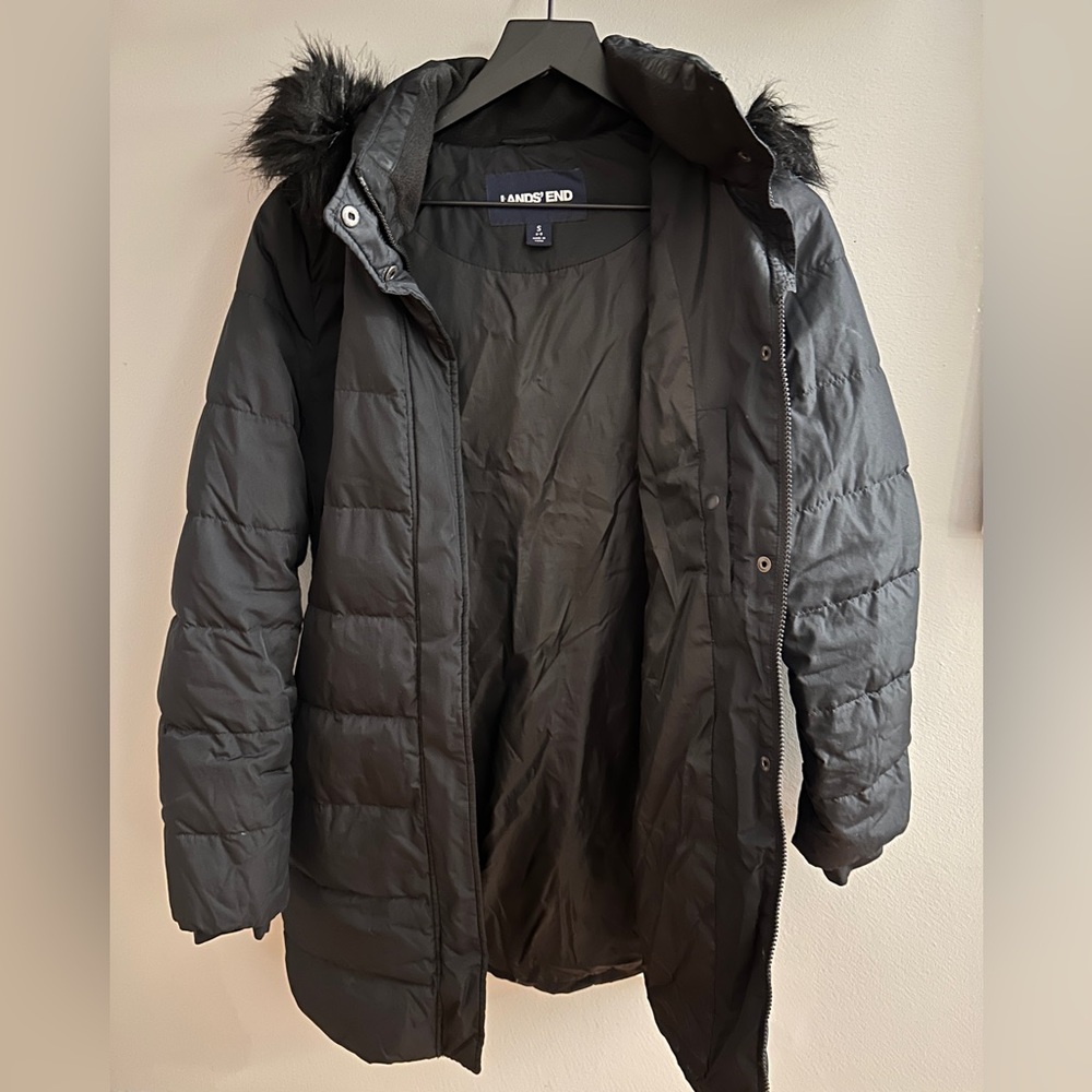 Black Lands’ End Winter Coat (S)